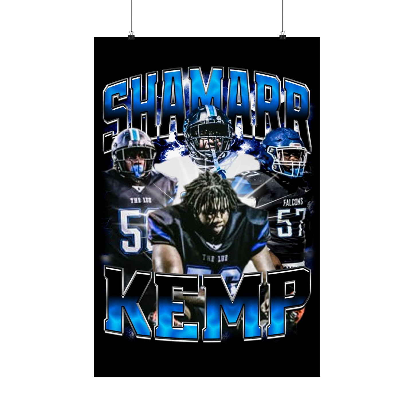 Shamarr Kemp Poster 24" x 36"