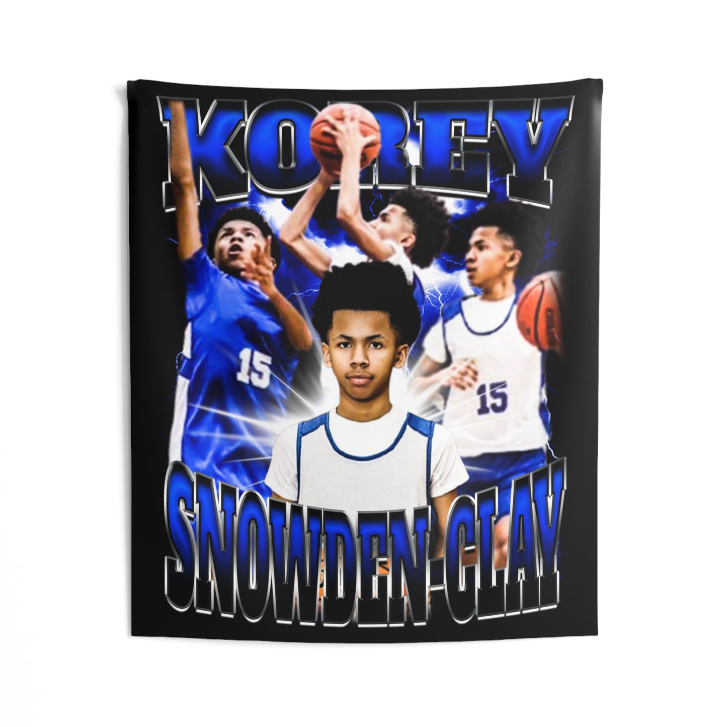 Korey Snowden-Clay Tapestry 50” x 60”