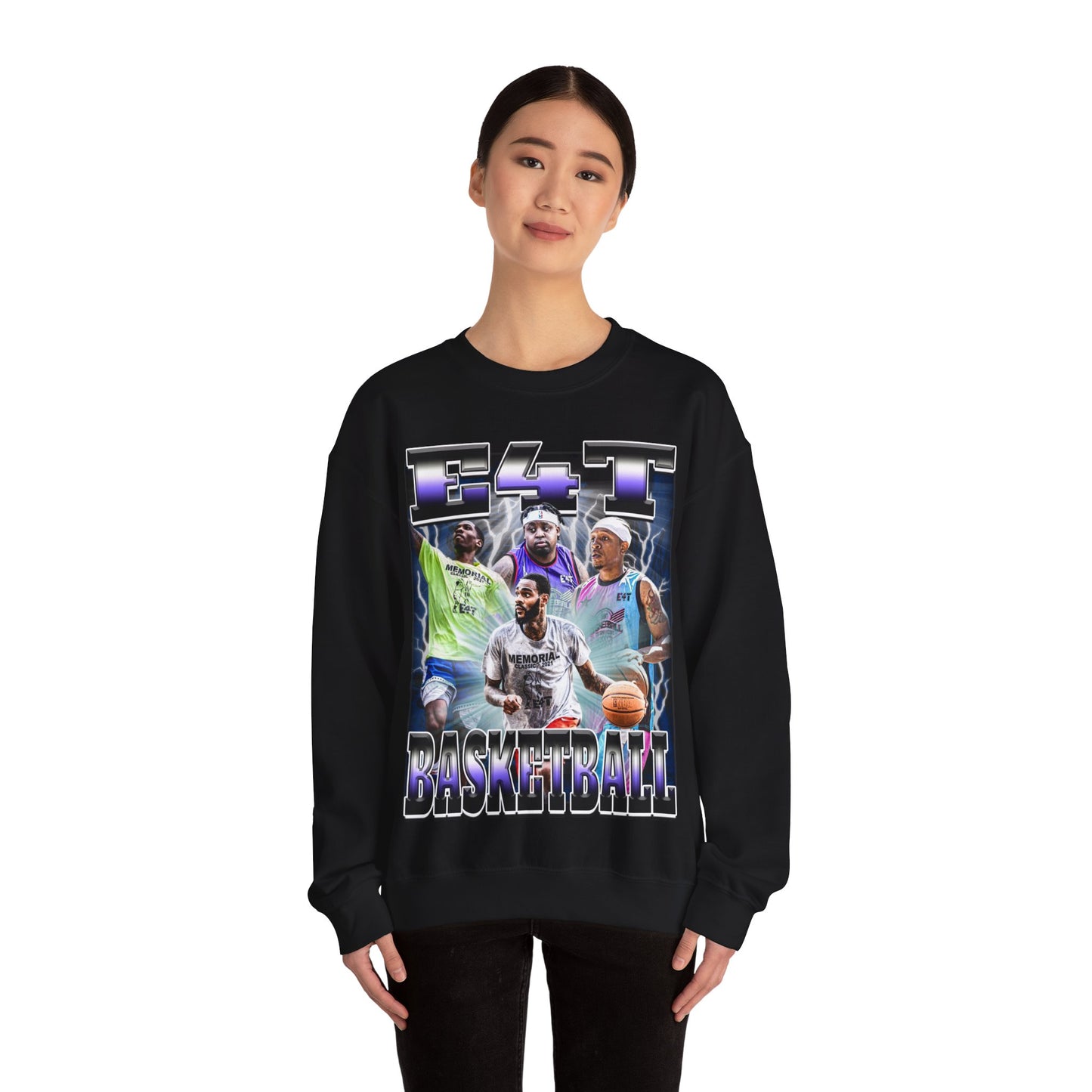 E4T Basketball Crewneck Sweatshirt