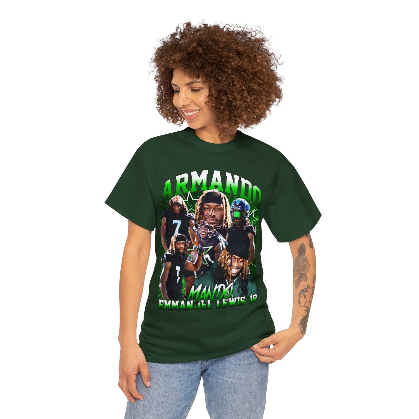 Armando Emmanuel Lewis Jr Heavy Cotton Tee