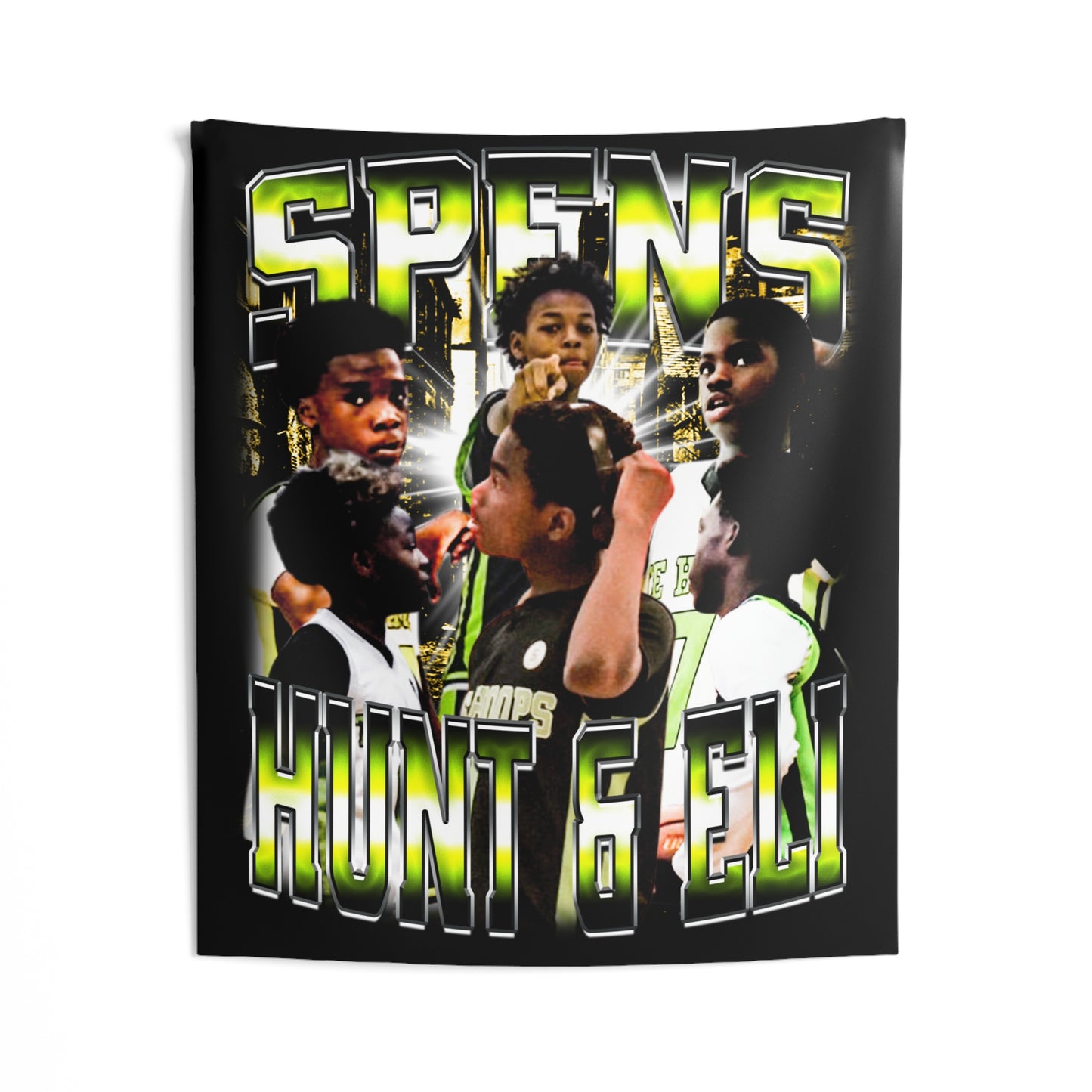 Spens Hunt & Eli Tapestry 50” x 60”