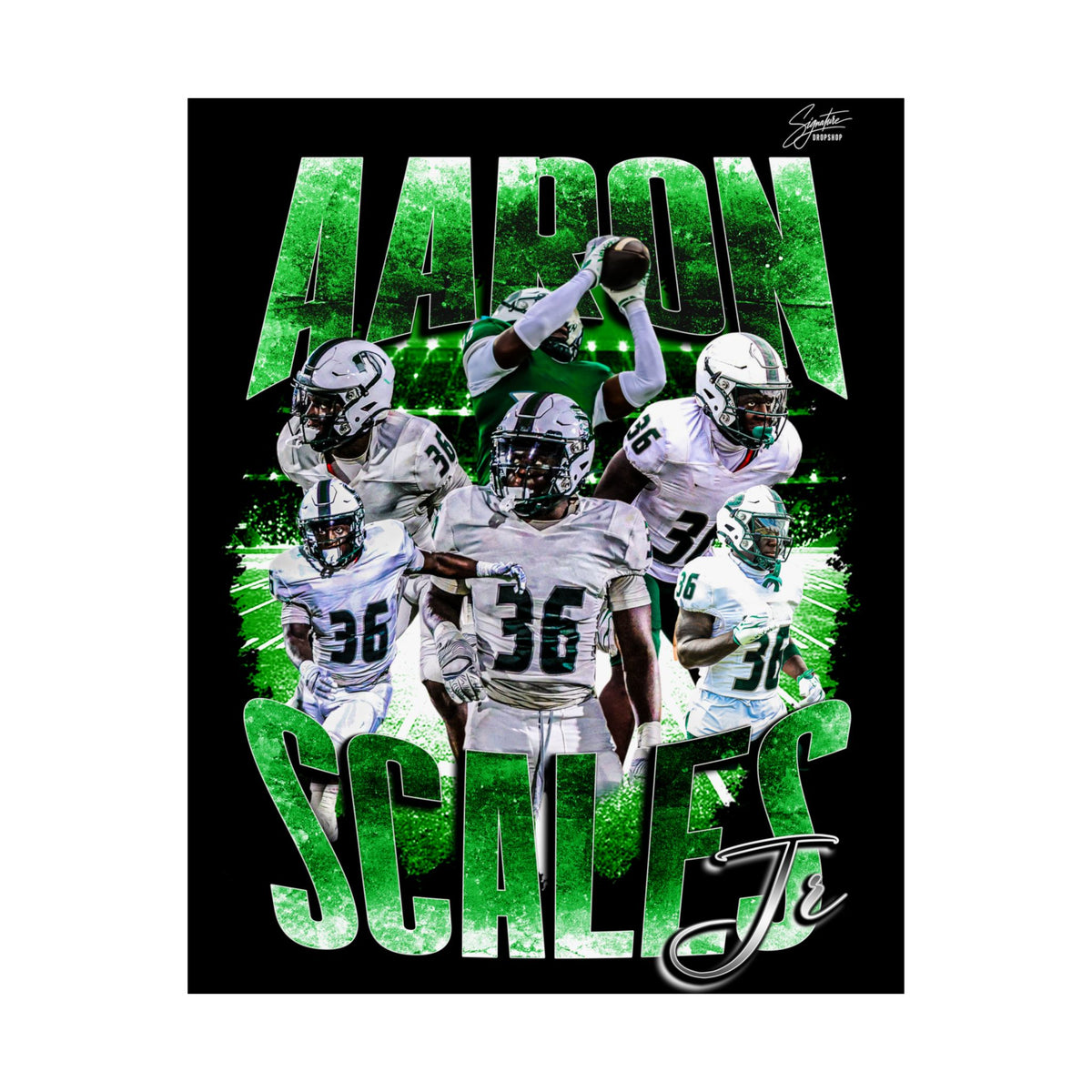 Aaron Scales Jr Poster