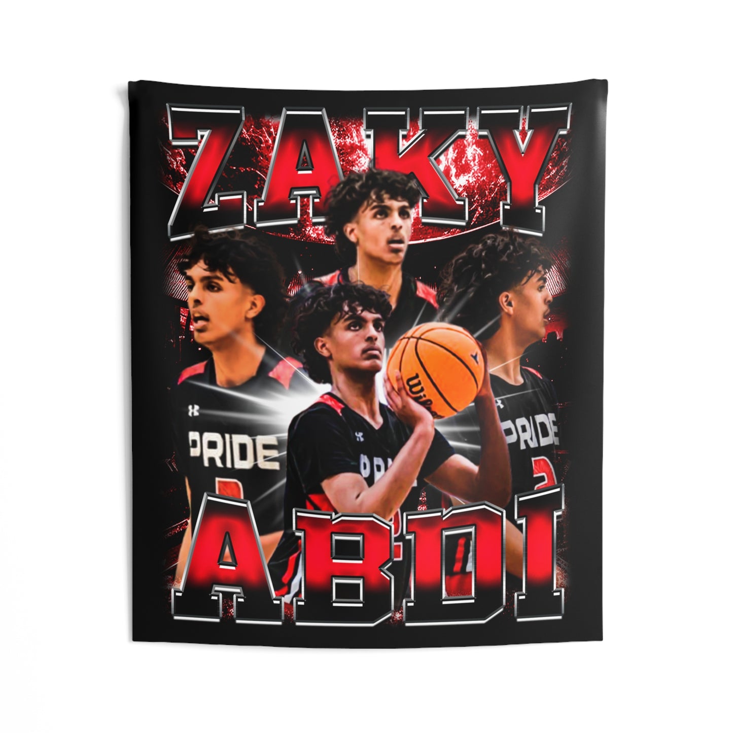 Zaky Abdi Tapestry 50” x 60”