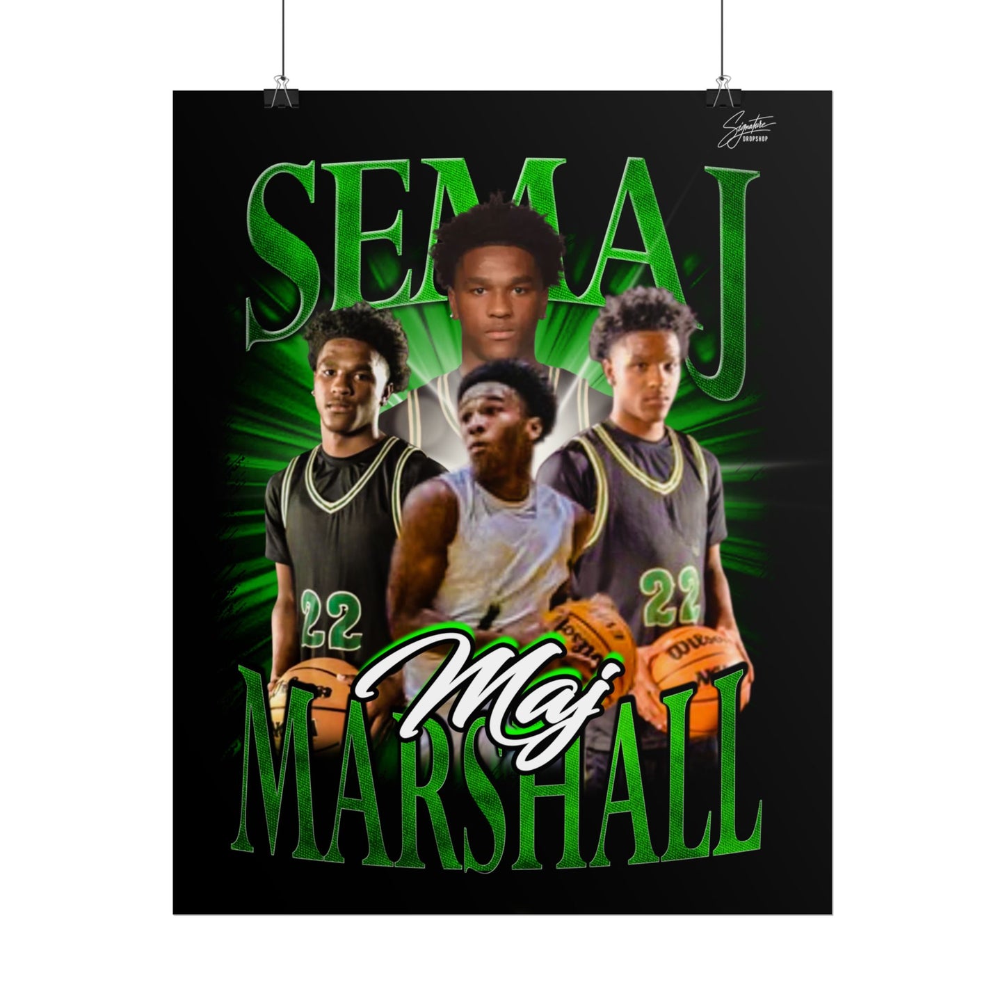 Semaj Marshall Poster