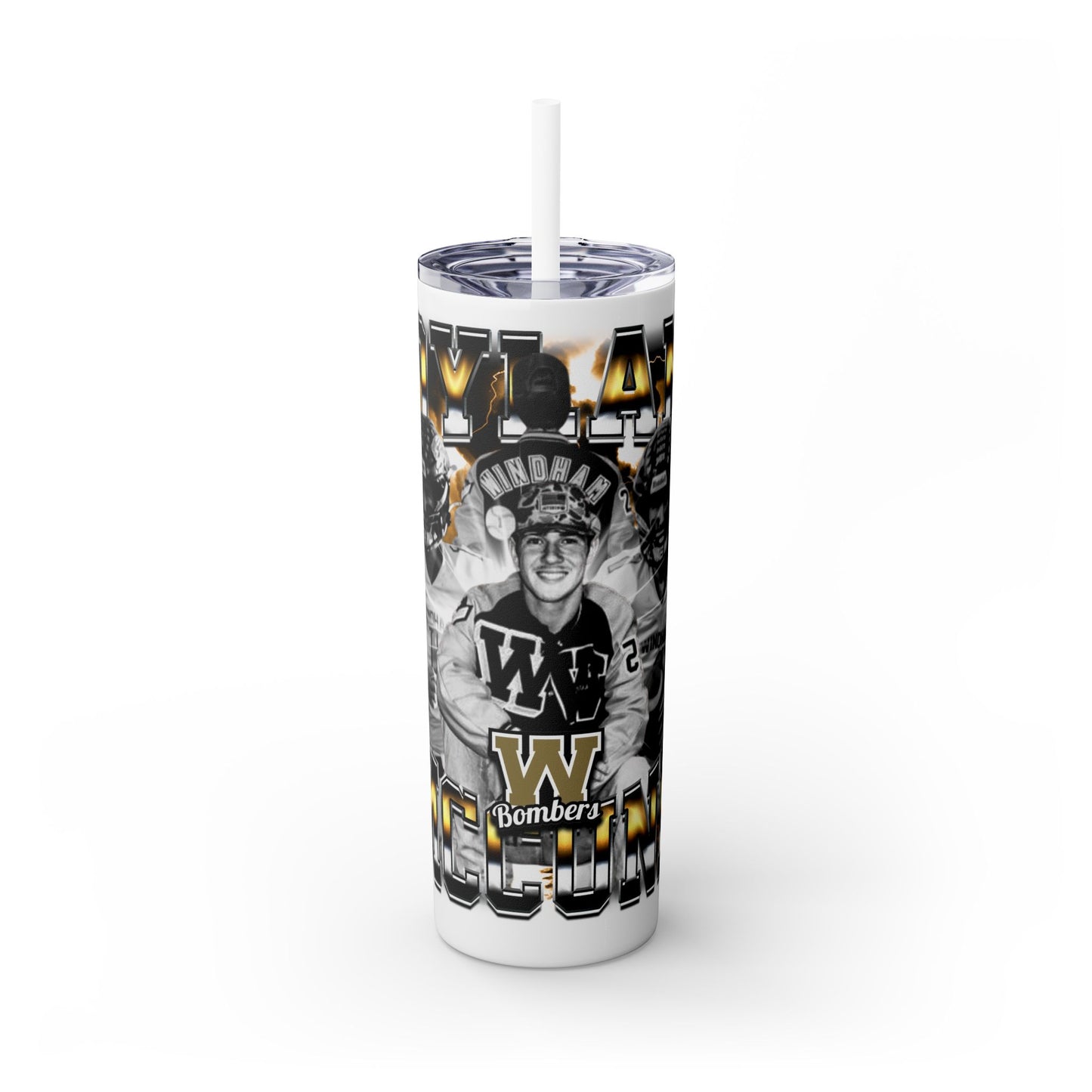 Dylan Mccune Stainless Steal Tumbler