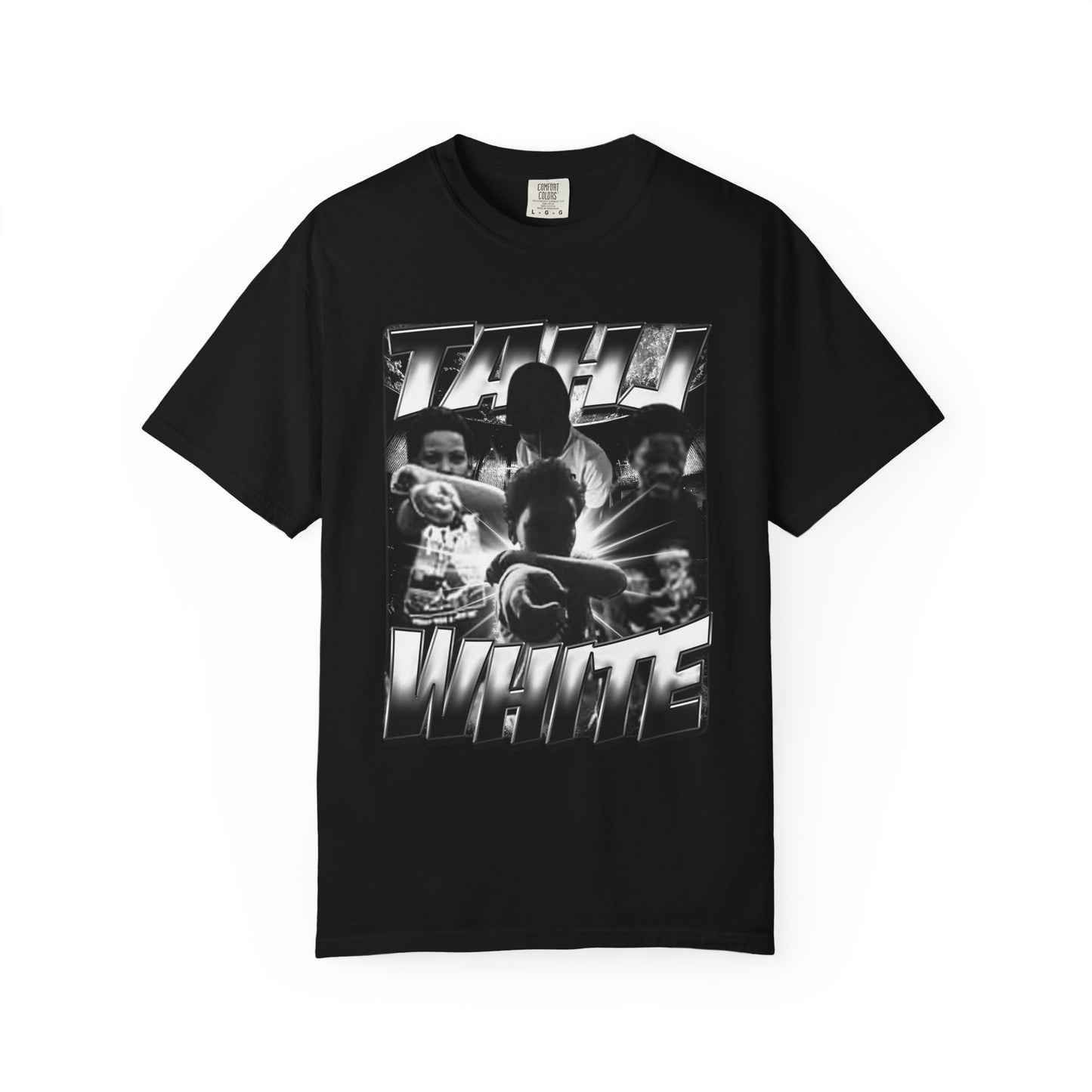 Tahj White Heavyweight Premium Tee