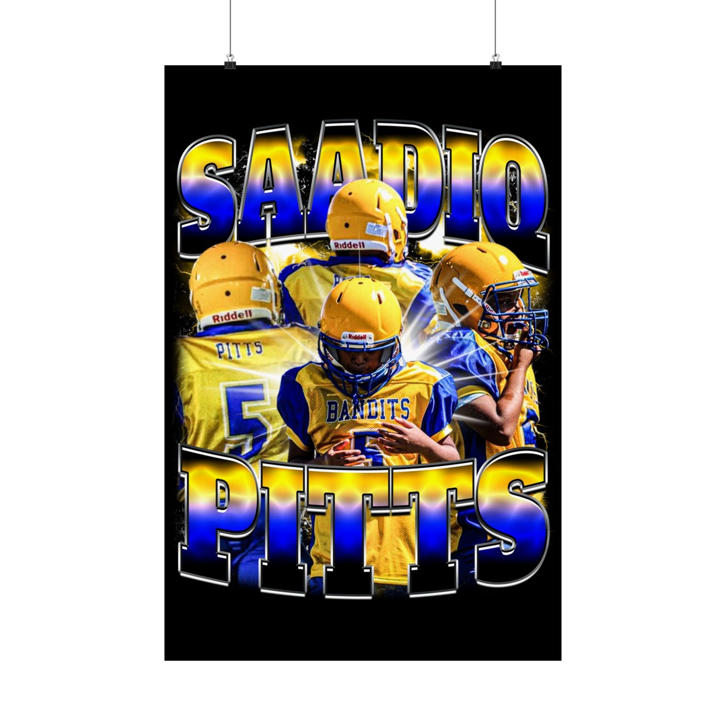 Saadiq Pitts Poster 24" x 36"