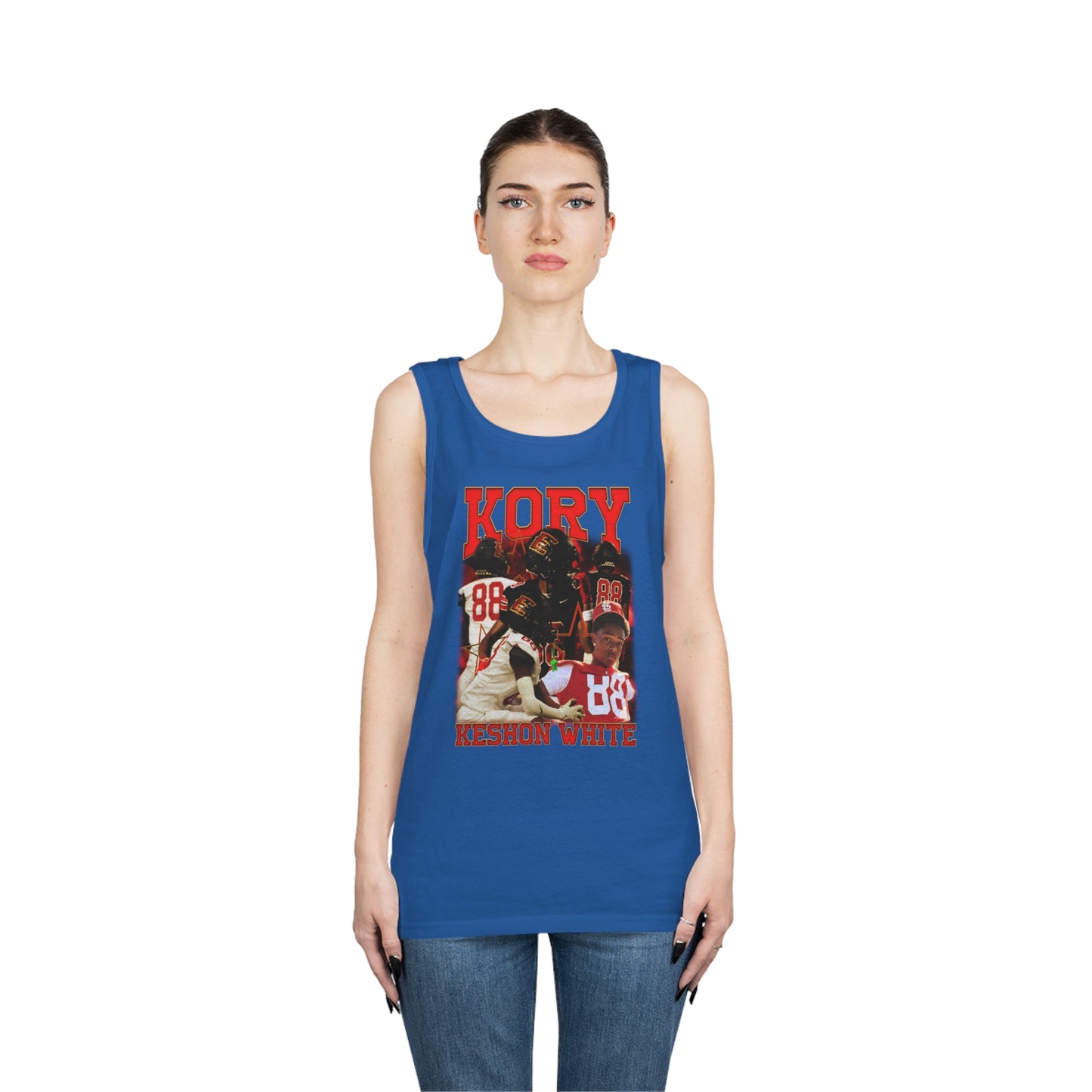 Kory Keshon White Tank Top