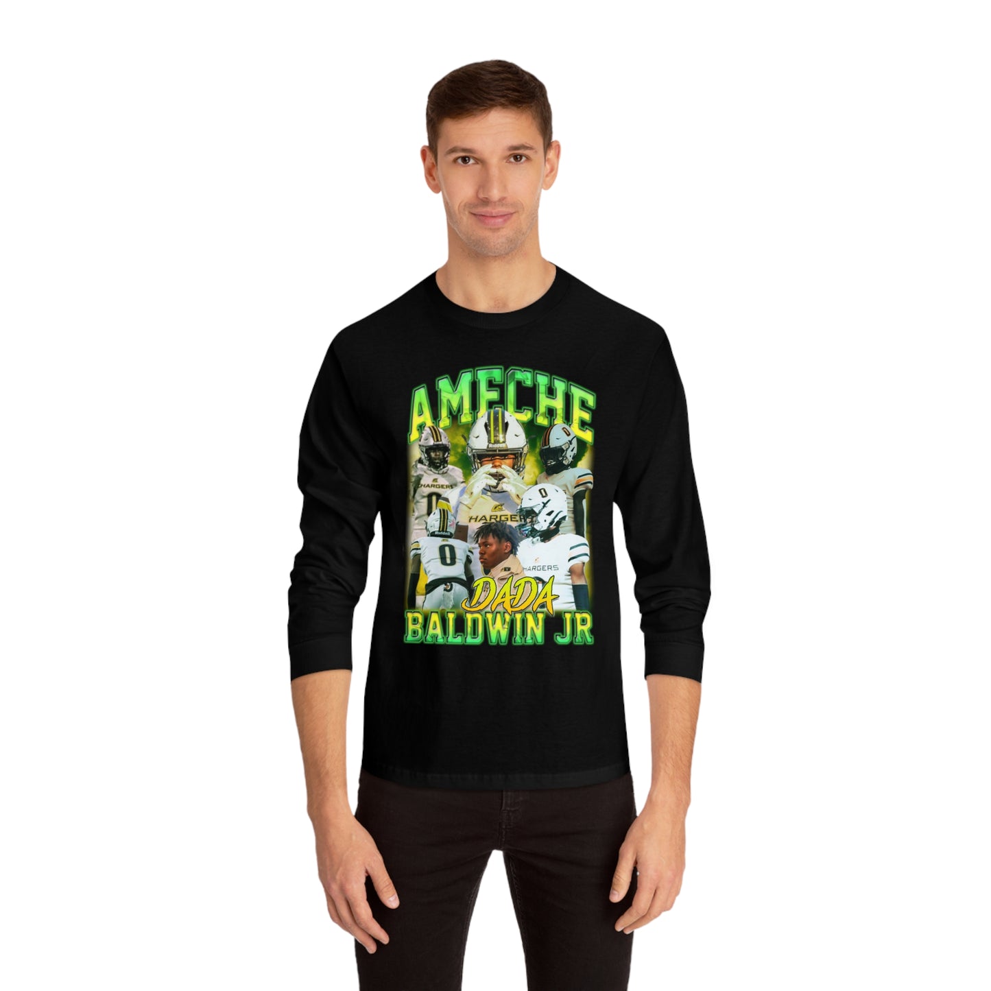 Ameche Baldwin Jr Long Sleeve T-Shirt