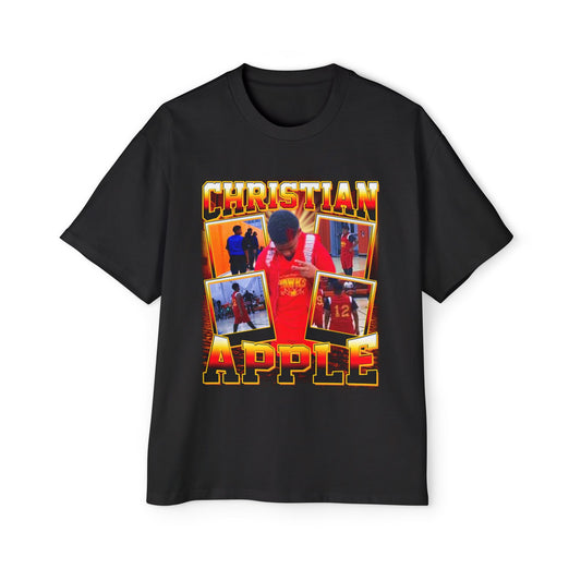Christian Apple Oversized Retro Tee