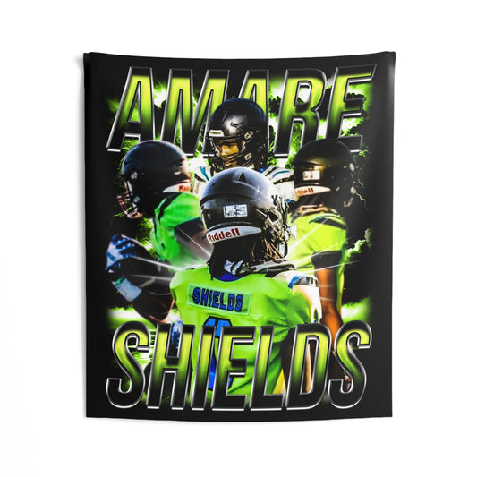 Amare Shields Tapestry 50” x 60”