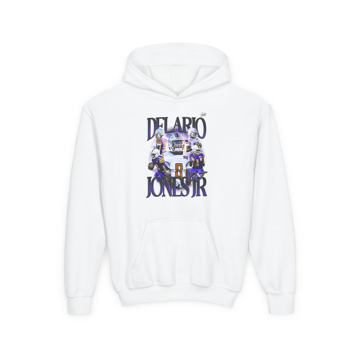 Delario Jones Jr Youth Hoodie