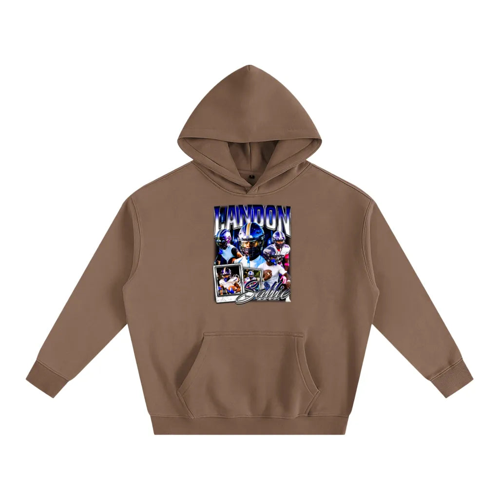Landon Sallie Oversize Fleeced Hoodie