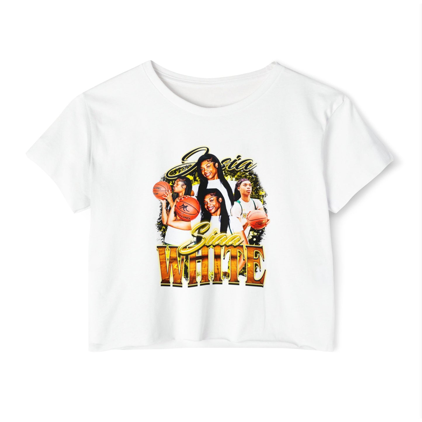 Jasia White Crop Top
