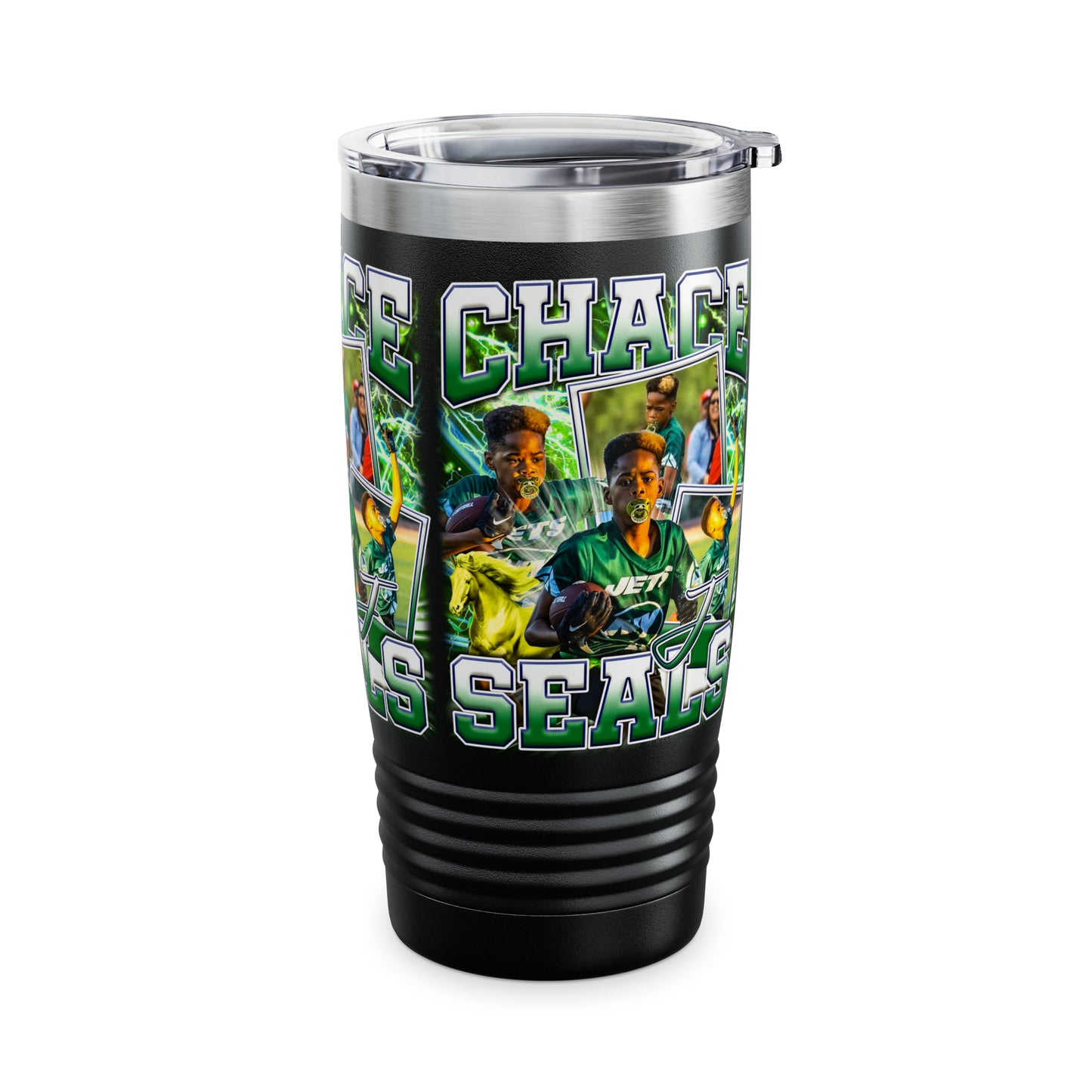 Chace J Seals Stainless Steel Tumbler