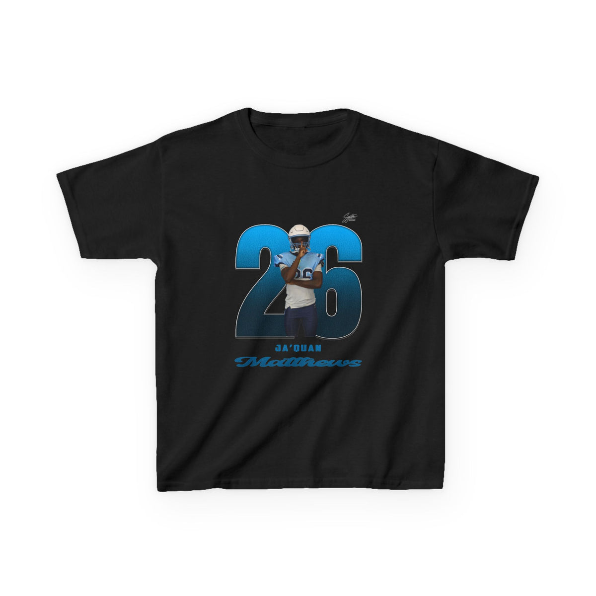 Ja’Quan Matthews Youth Heavy Cotton Tee