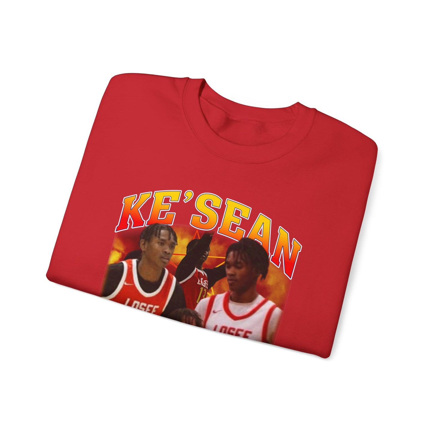 Ke'sean White Crewneck Sweatshirt