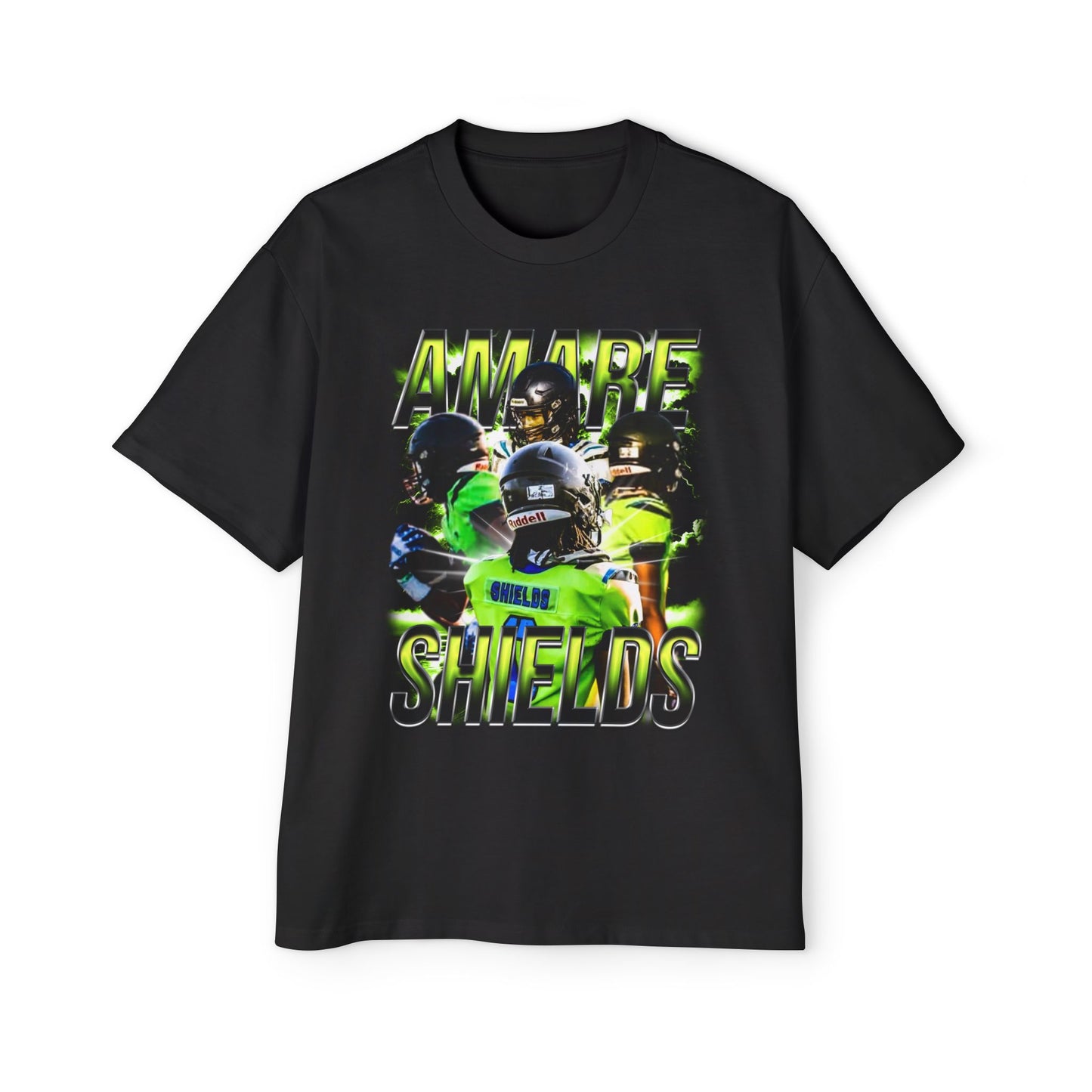 Amare Shields Oversized Retro Tee