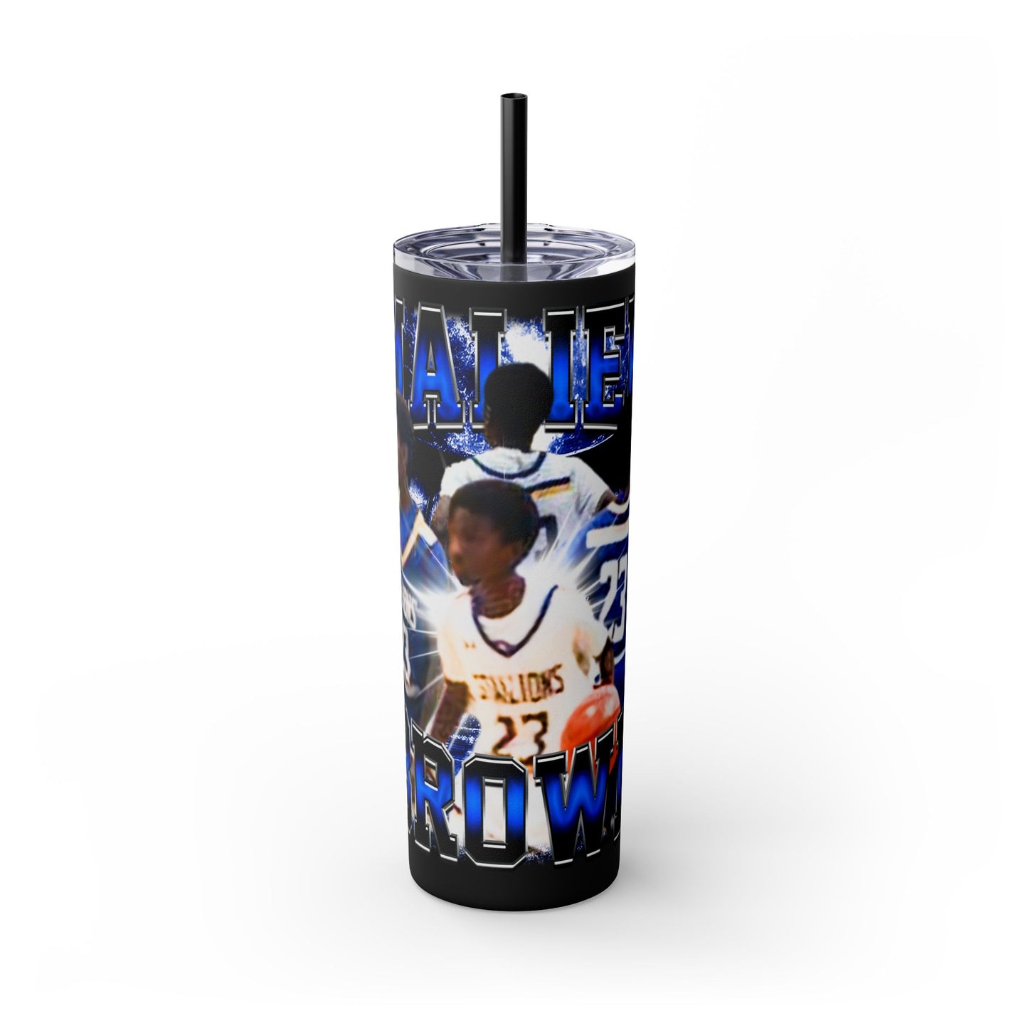Maliek Brown Stainless Steal Tumbler