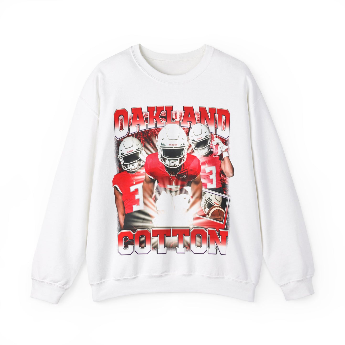 Oakland Cotton Crewneck Sweatshirt