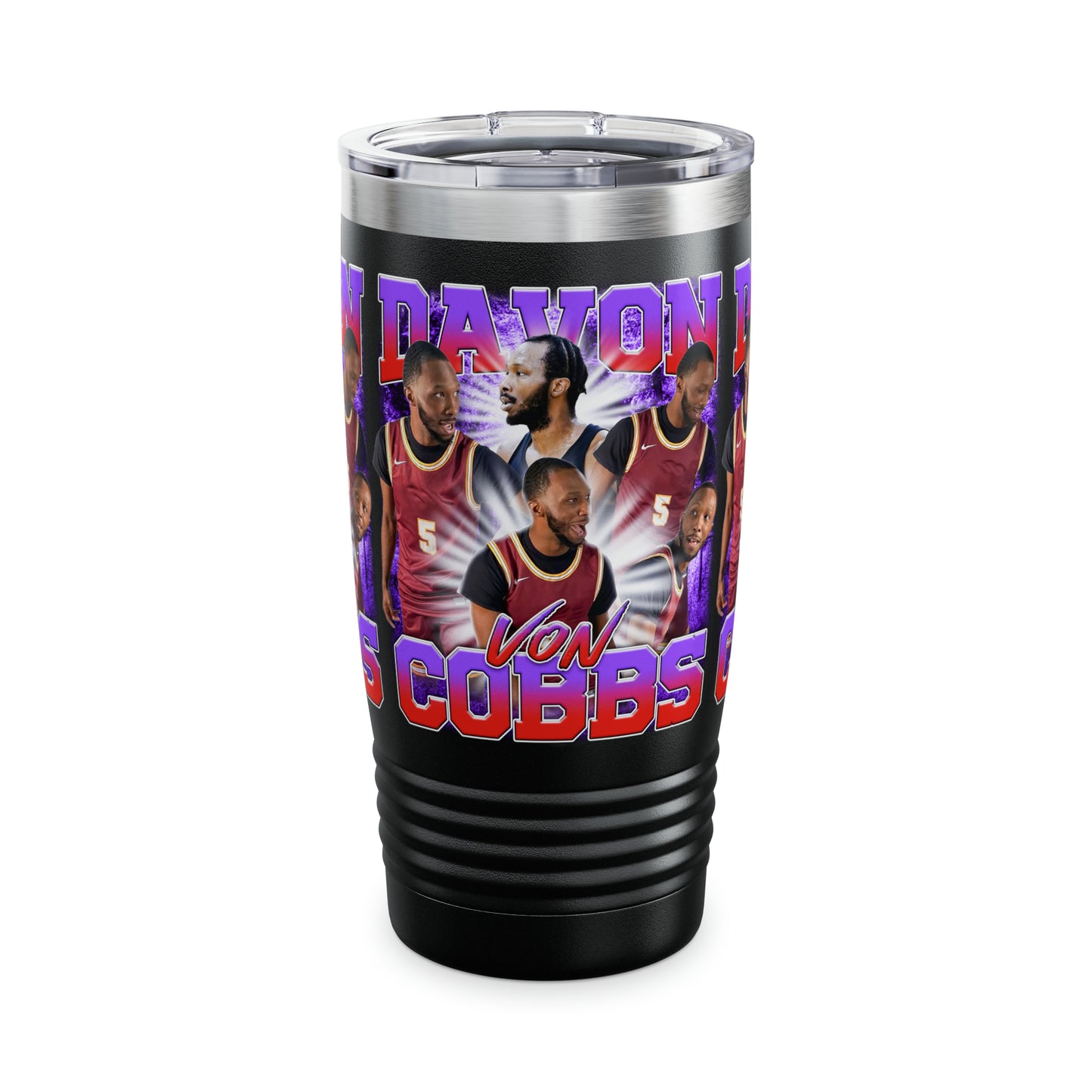 Davon Cobbs Stainless Steel Tumbler