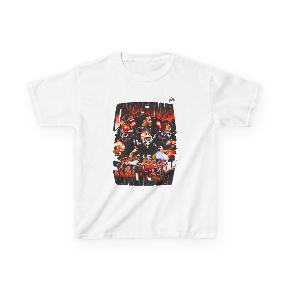 Christian Jackson Youth Heavy Cotton Tee
