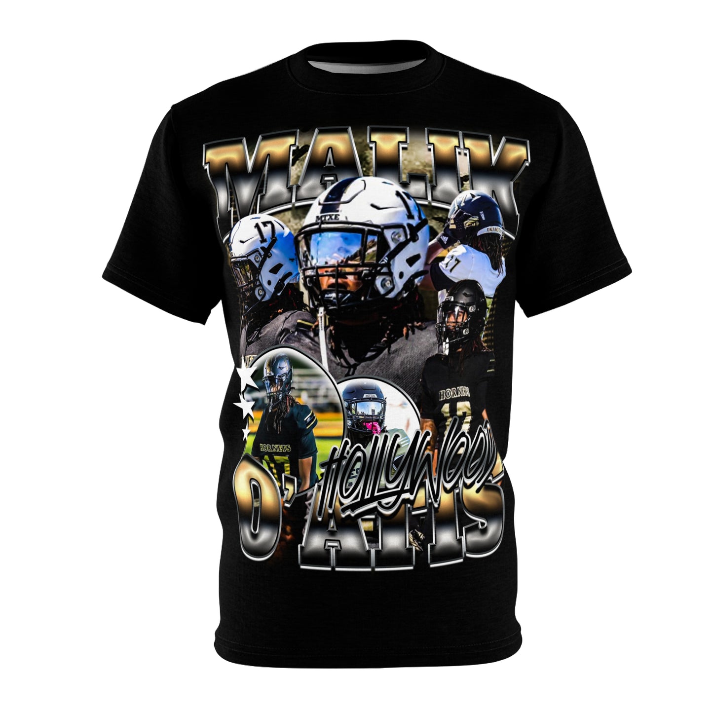 Malik O'atis Vintage Full Print Tee