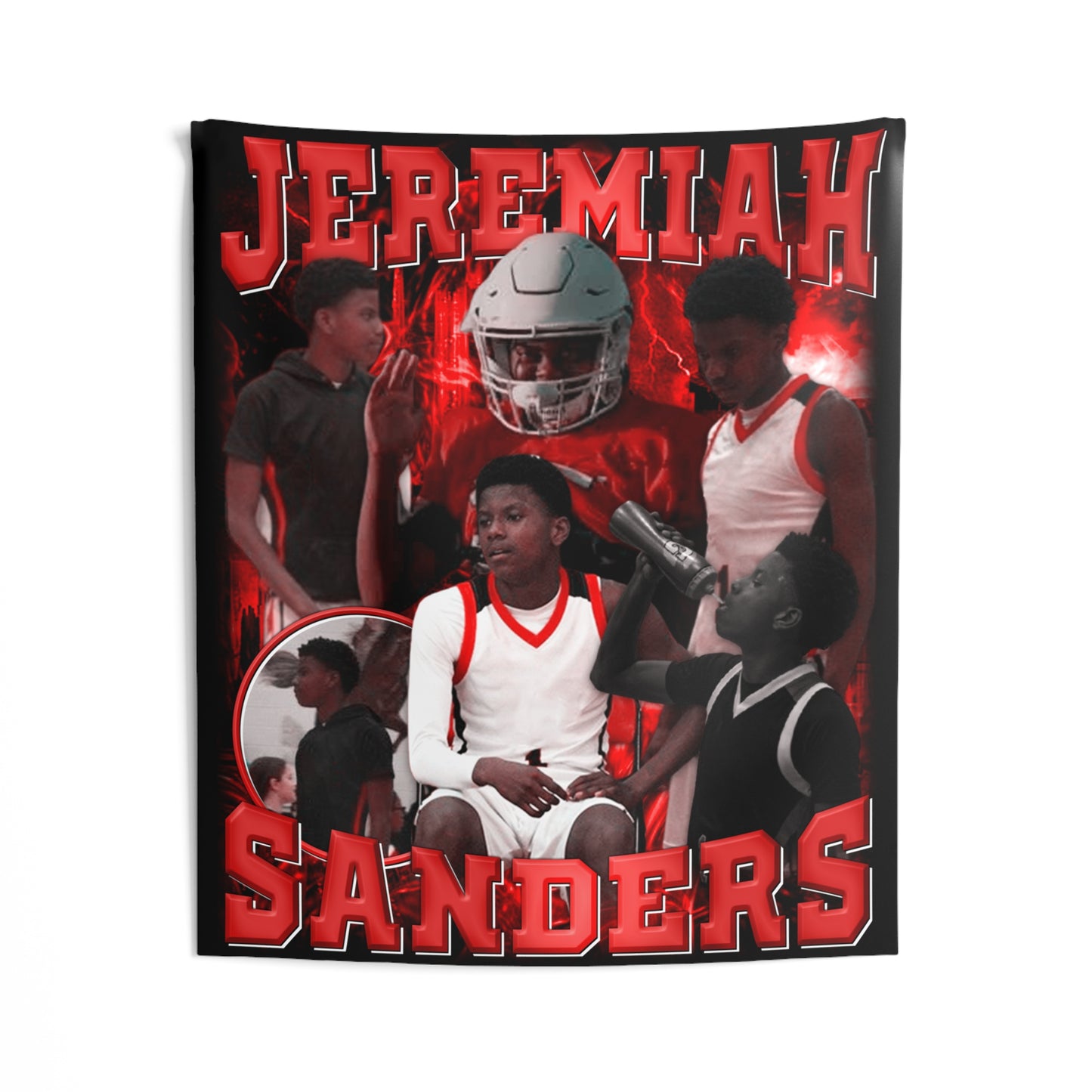 Jeremiah Sanders Tapestry 50” x 60”