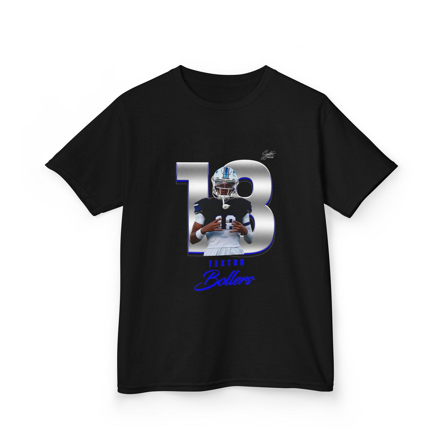 Texton Bollers Youth Heavy Cotton Tee