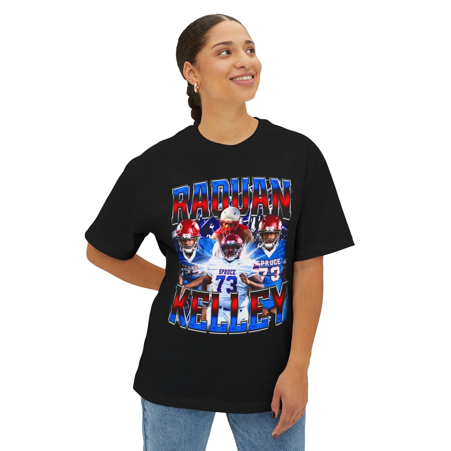 Raquan Kelley Oversized Vintage Tee