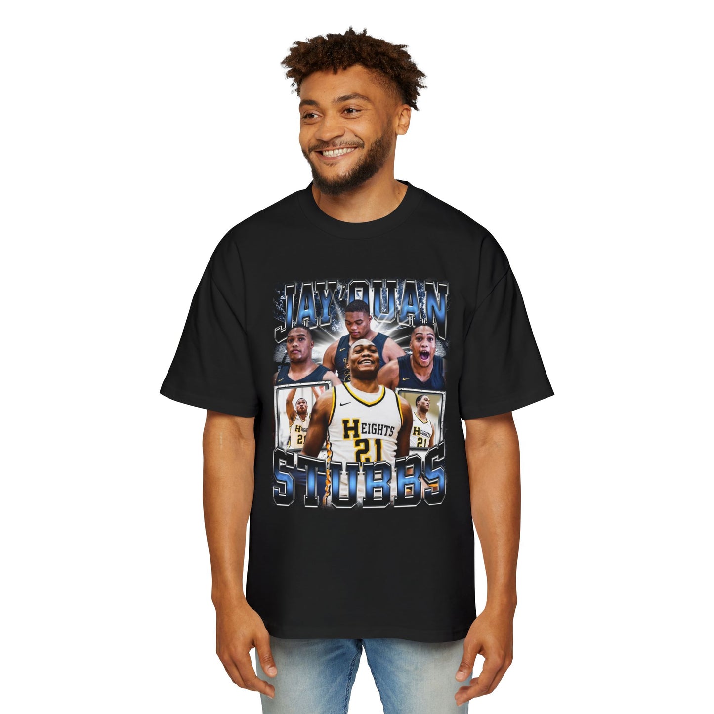 Jay'quan Stubbs Oversized Retro Tee
