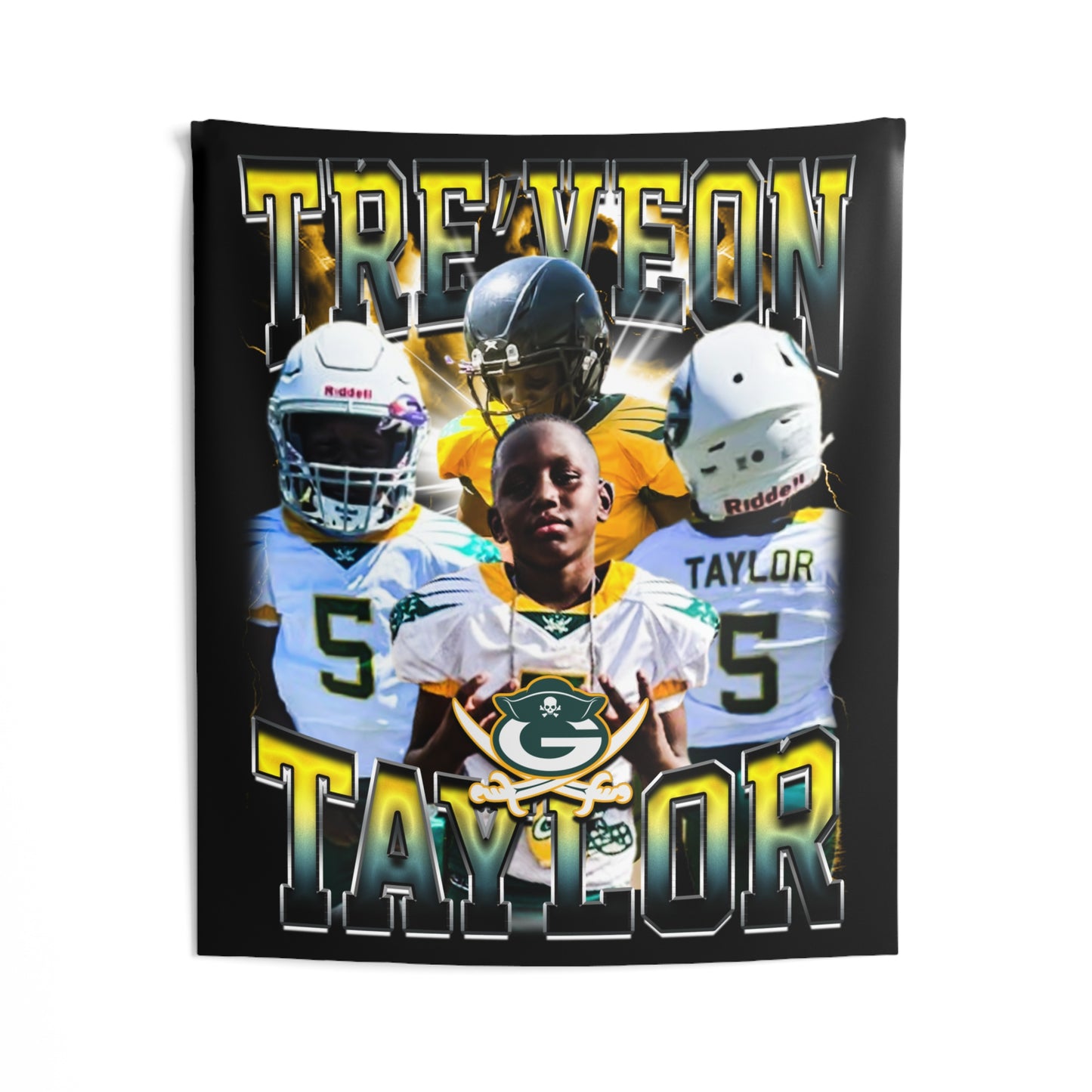Tre’veon Taylor Tapestry 50” x 60”