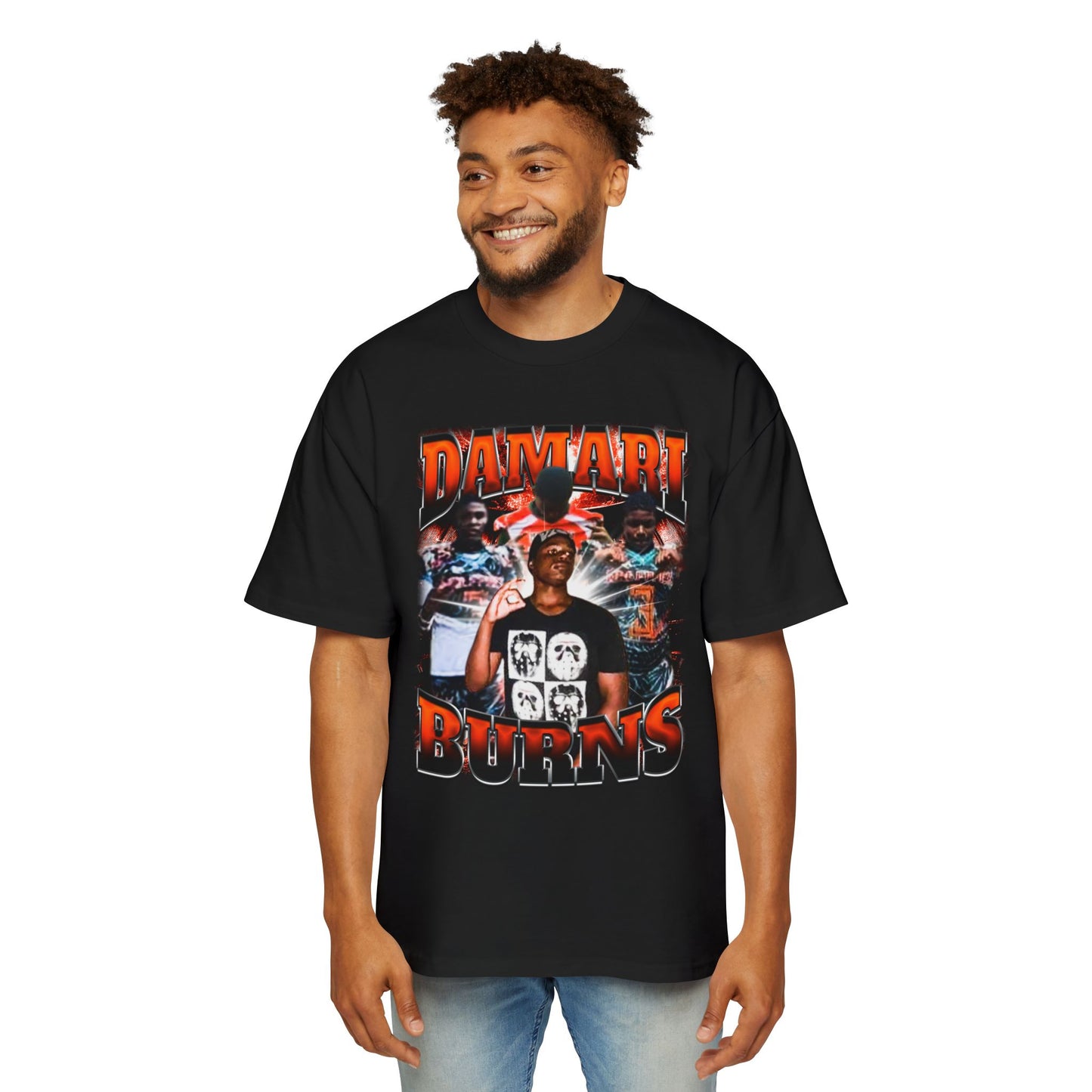 Damari Burns Oversized Retro Tee