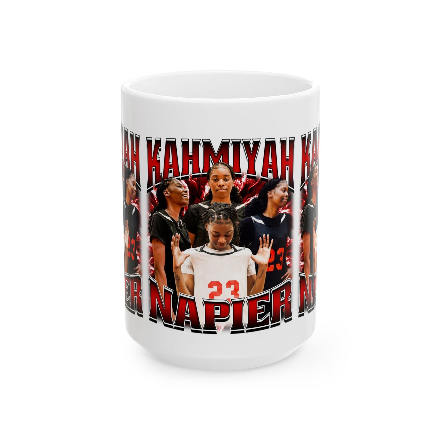 Kahmiyah Napier Ceramic Mug, (11oz, 15oz)