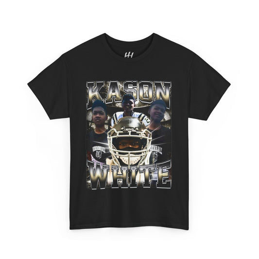 Kason White Heavy Cotton Tee