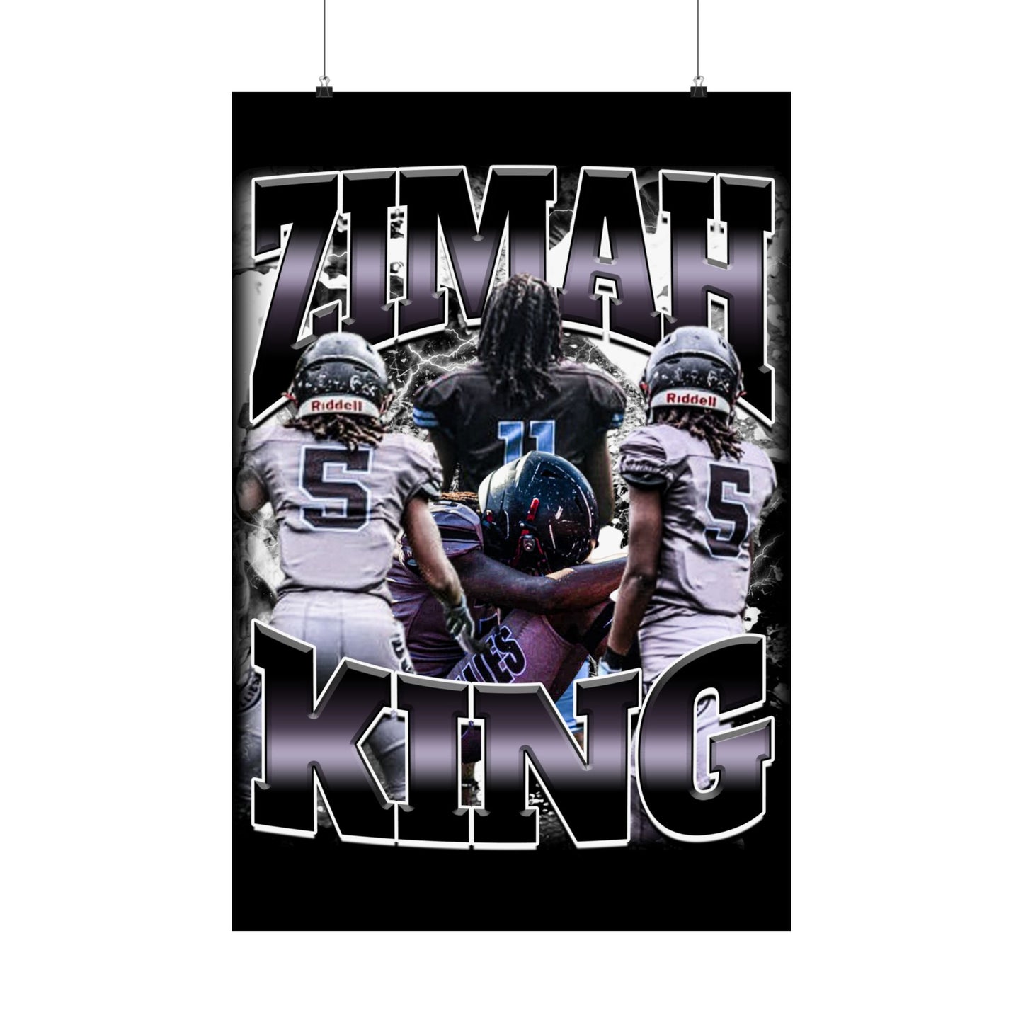 Zimah King Poster 24" x 36"
