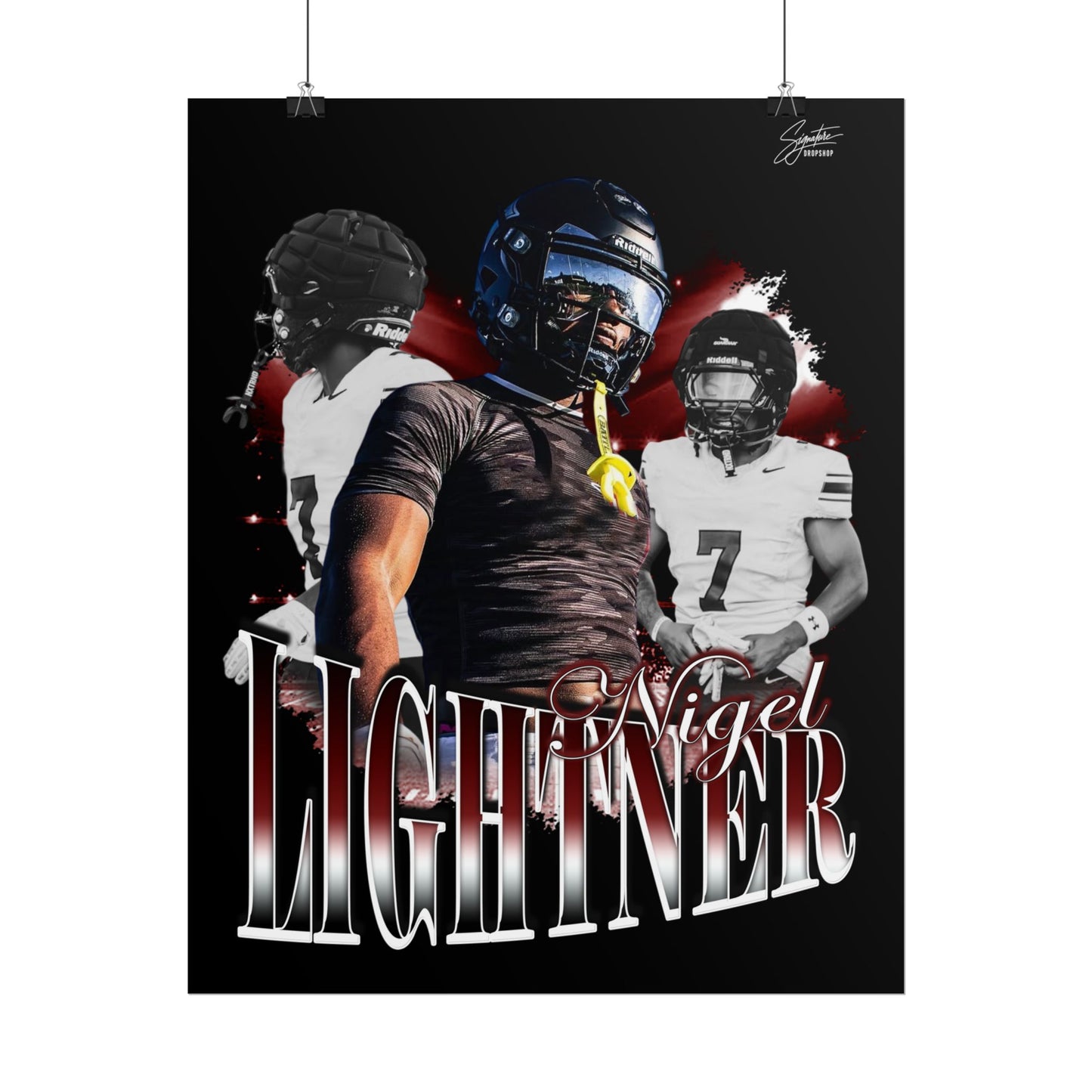 Nigel Lightner Jones Poster