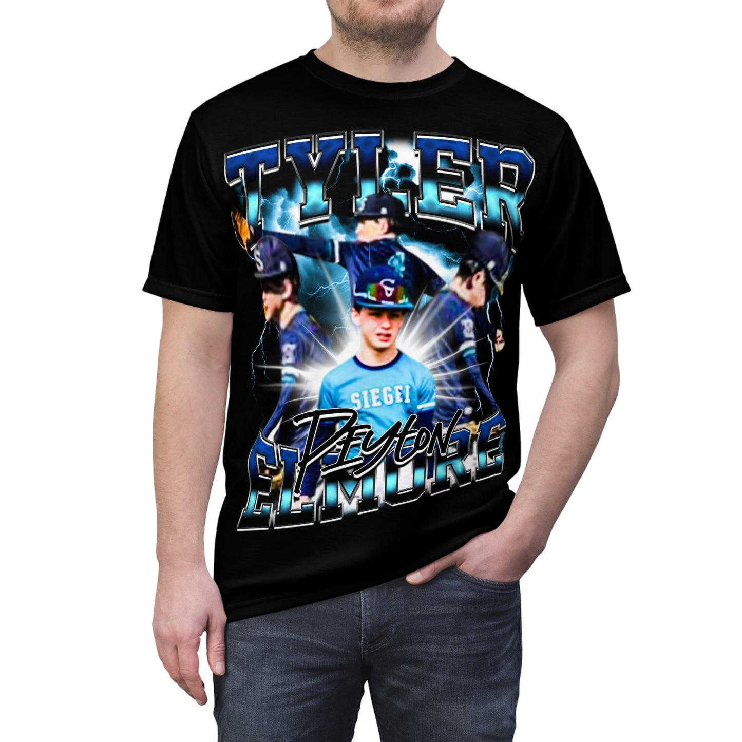 Tyler Peyton Elmore Vintage Full Print Tee