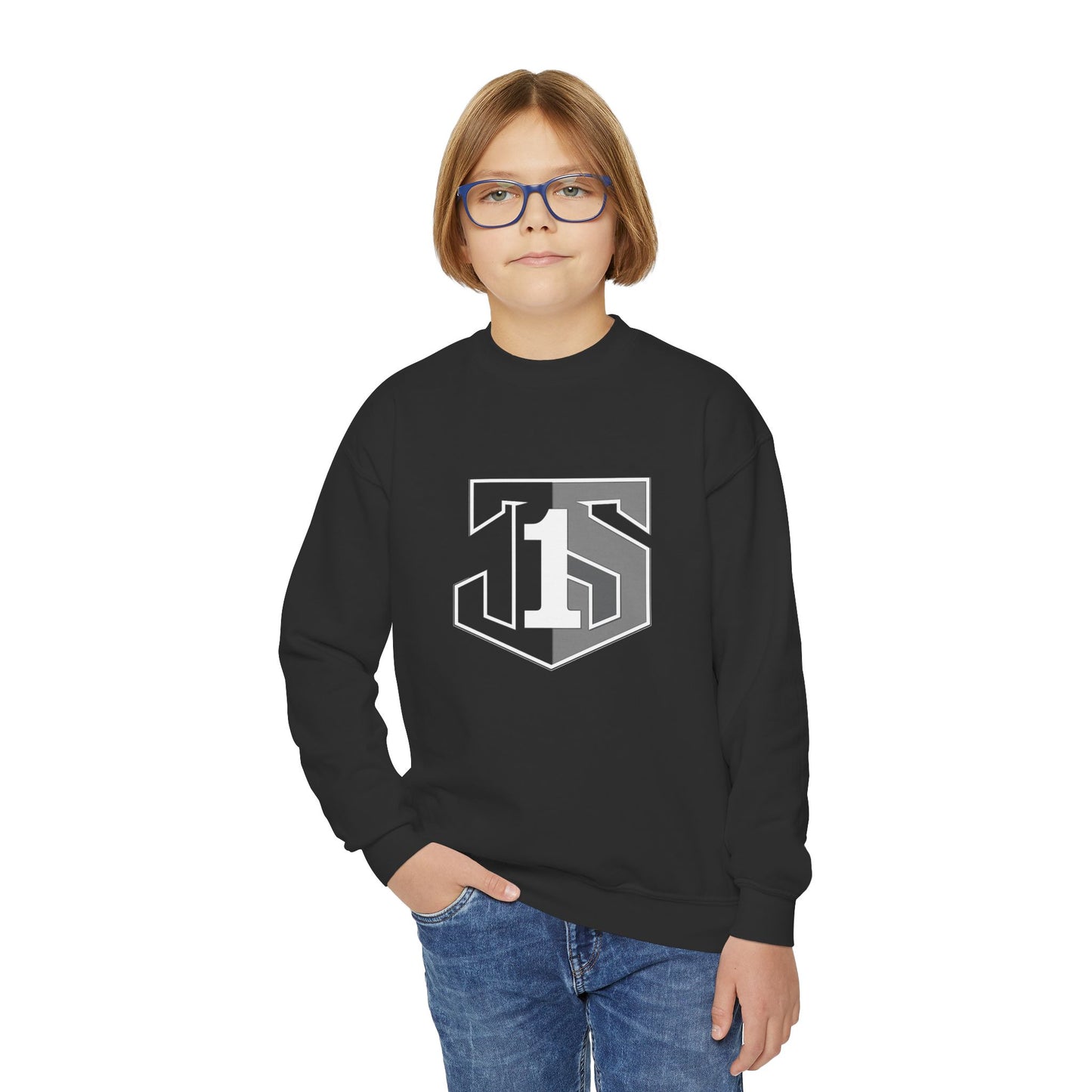 Justin Steers Youth Crewneck Sweatshirt