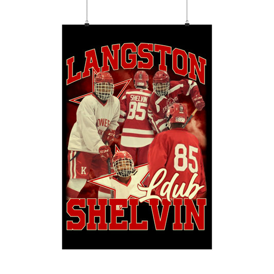 Langston Shelvin Poster