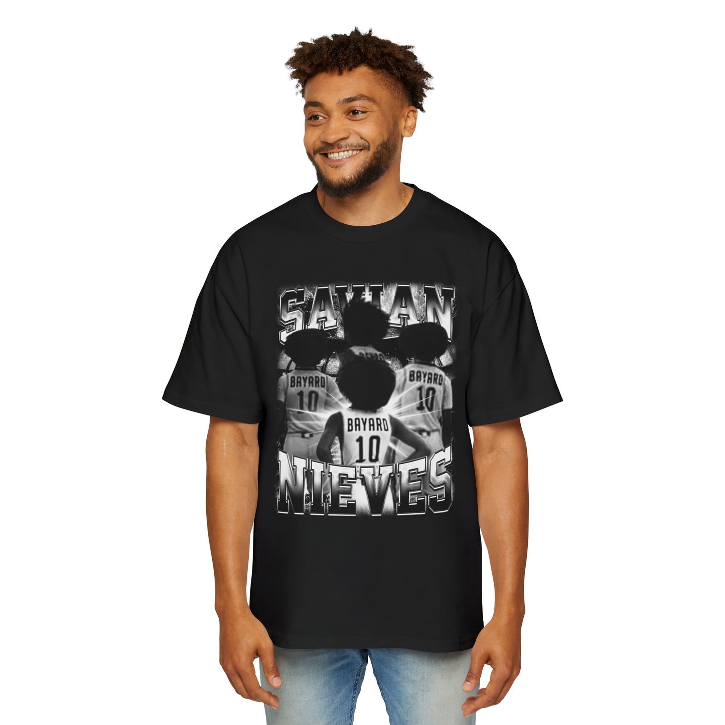 Savian Nieves Oversized Retro Tee