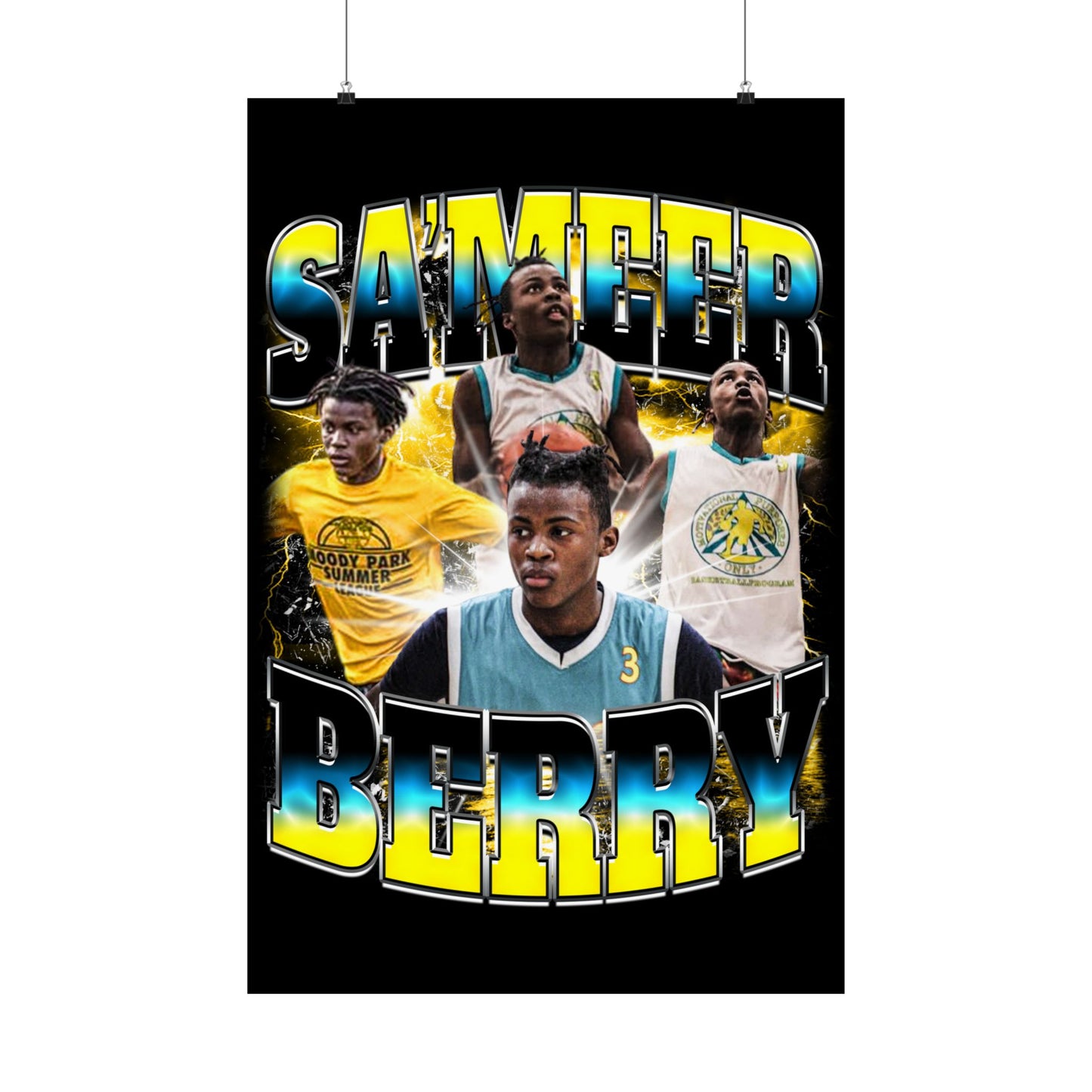 Sa'meer Berry Poster 24" x 36"
