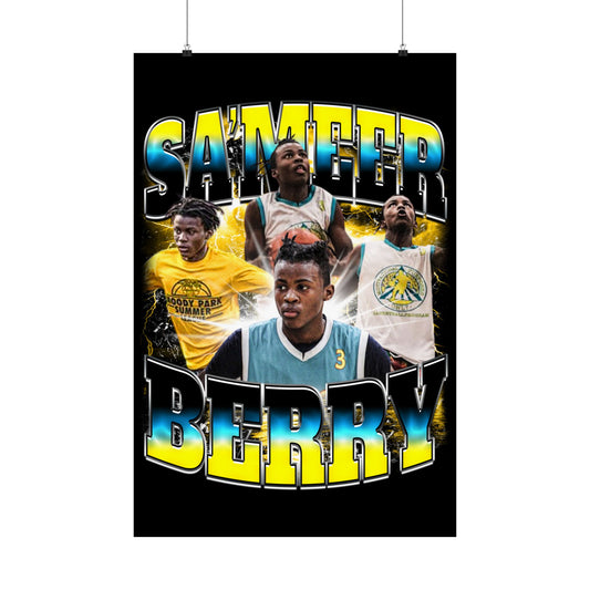 Sa'meer Berry Poster 24" x 36"