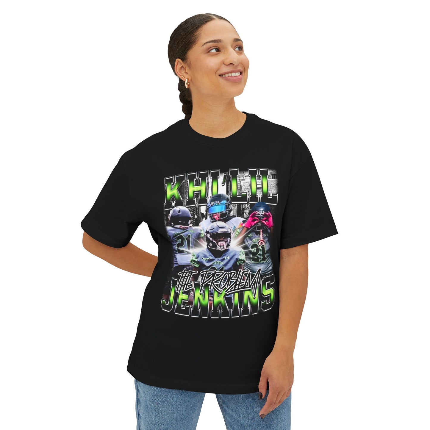 Khi'lil Jenkins Oversized Tee