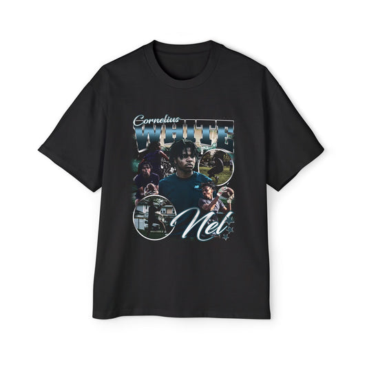 Cornelius White Oversized Retro Tee