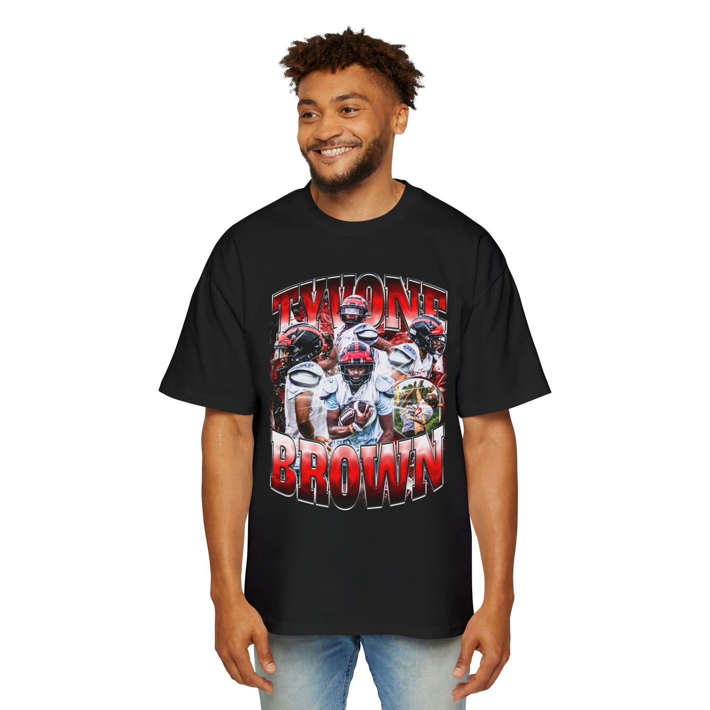 Tyvone Brown Oversized Tee