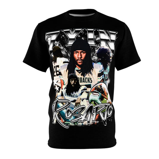 Zyin Rosario Vintage Full Print Tee
