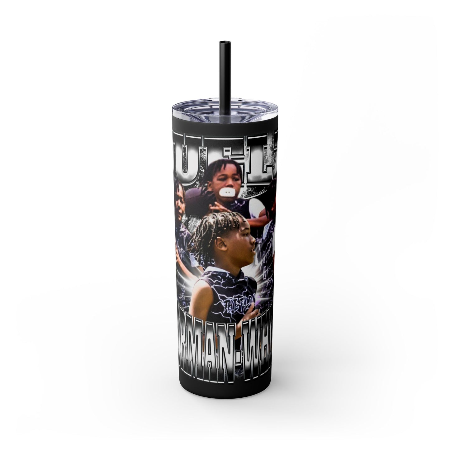Julez Norman-White Stainless Steal Tumbler
