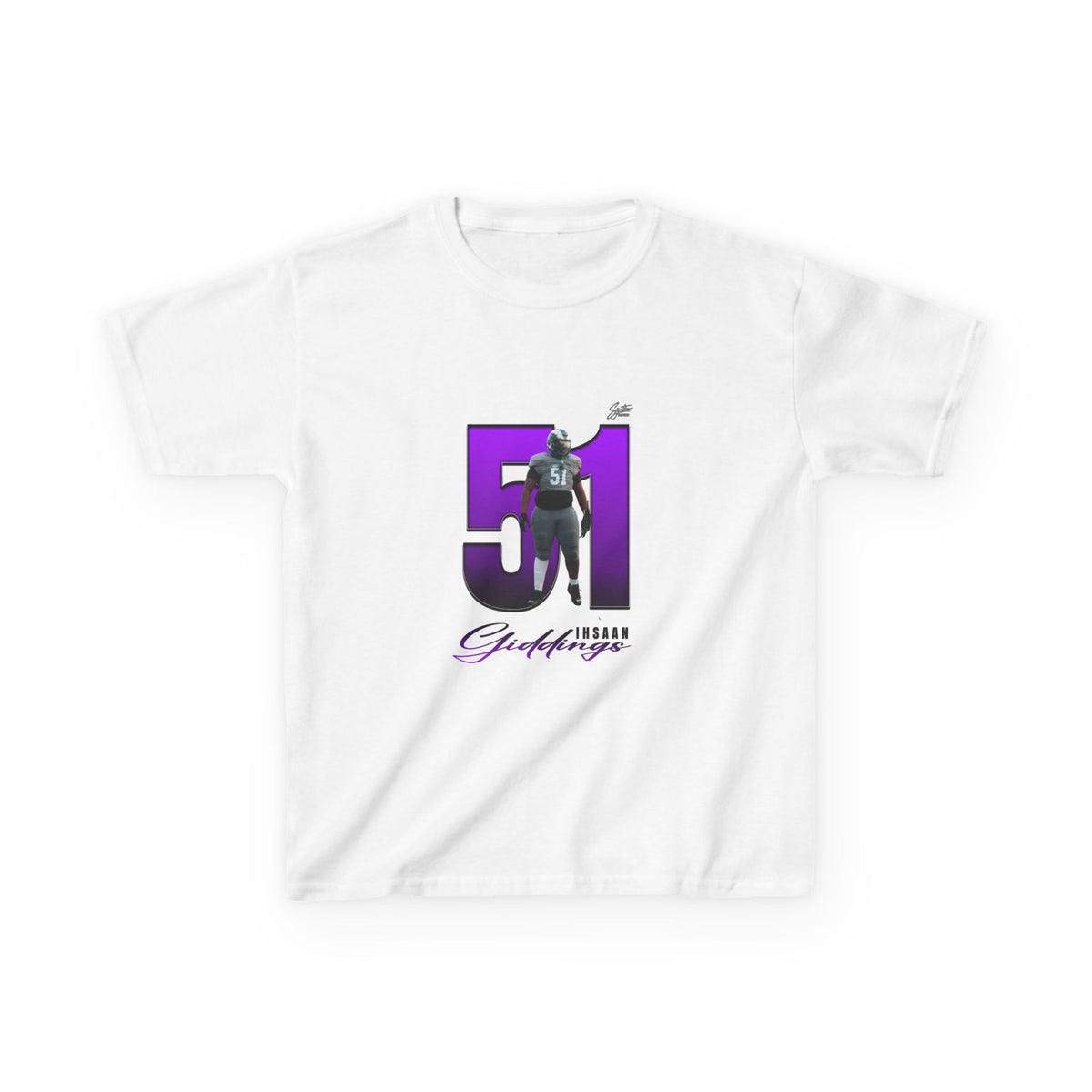 Ihsaan Giddings Youth Heavy Cotton Tee