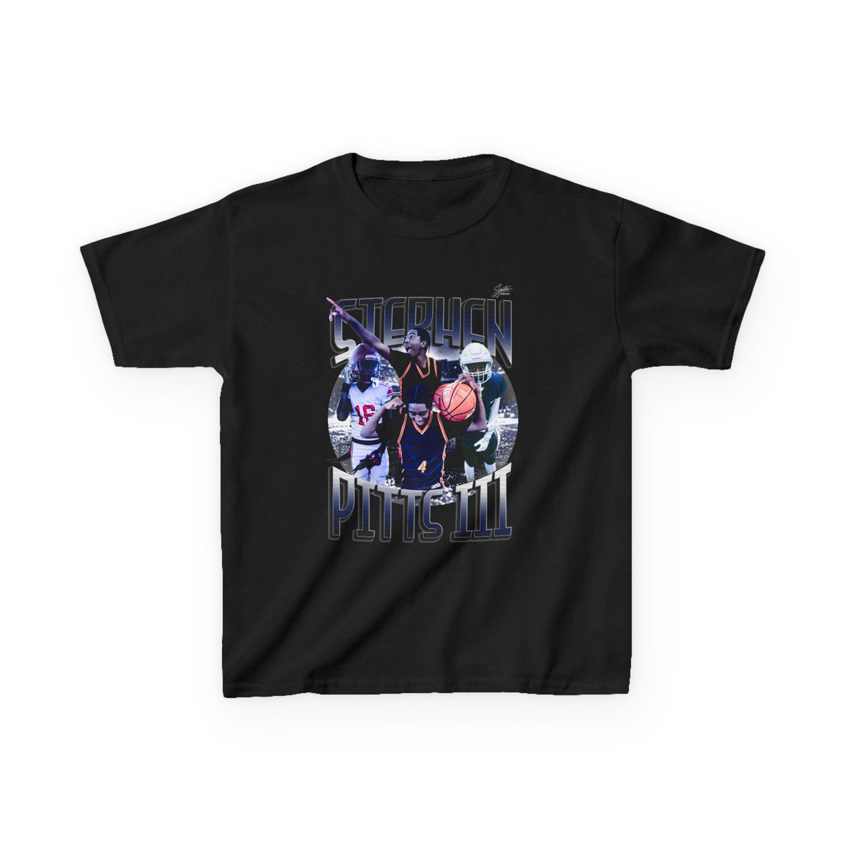 Stephen Pitts lll Youth Heavy Cotton Tee